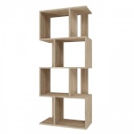 Top E Shop riiul Bookcase FIESTA 4P 59,5x30x140cm, sonoma oak