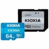 Kioxia mälukaart microSDXC 64GB M203 UHS-I U1 Adapter Exceria