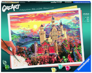 Ravensburger maalimiskomplekt CreArt magic castle