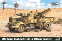 IBG 72098 1/72 3Ro Italian Truck with 100/17 100mm Howitzer