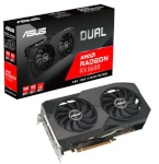 ASUS videokaart RX 6600 DUAL V2 8GB GDDR6 128bit 3xDP HDMI