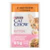 Purina Nestle kassitoit Cat Chow Kitten Turkey and Zucchini, 4x 85g