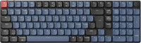 Keychroni klaviatuur K17 Pro QMK/VIA RGB alumiiniumist kuumavahetusega madala profiiliga mehaaniline, Gateron Red lülitid