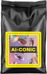 Kaffa Roastery jahvatatud kohv AI-CONIC Artificial Intelligence Coffee, Limited Edition, 250g 