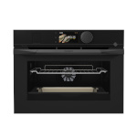 De Dietrich integreeritav kombineeritud auruahi DKR4741B Built-In Compact Oven, must