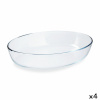 Pyrex ahjuvormclassic Ovaalne 30x21x7cm läbipaistev Klaas (4tk)