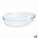 Pyrex ahjuvormclassic Ovaalne 30x21x7cm läbipaistev Klaas (4tk)