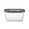 Caso vaakumpakendaja Glass Container with Plastic Lid | VacuBoxx Eco M | Transparent