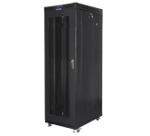 Lanberg serverikapp Standing Rack Cabinet 19 " 27U 800x1200 must perforated Door LCD FLAT PACK