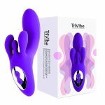 FeelzToys G-punkti vibraator Rave Clitoral & Labia Stimulation lilla