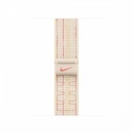 Apple kellarihm Watch 42mm Starlight/Pink Nike Sport Loop