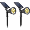 Lumi Garden Lamp must 5 V 250 Lm (2tk)