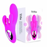 FeelzToys G-punkti vibraator Rave Clitoral & Labia Stimulation roosa