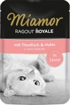 Miamor kassitoit Royal Ragout in Sauce Tuna and Chicken, 100g