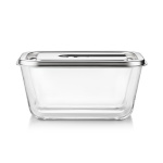 Caso vaakumpakendaja Glass Container with Plastic Lid | VacuBoxx Inox XL | Transparent