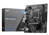 MSI emaplaat PRO H610M-E H610,LGA1700, mATX DDR5