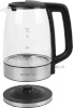 Emerio veekeetja WK-130126 Kettle, roostevaba teras/must