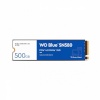 WD kõvaketas SSD drive WD sinine 500GB SN850 NVMe M.2 PCIe Gen4 2280