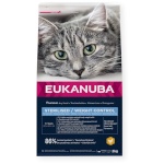 Eukanuba kuivtoit kassile Sterilised/Weight Control Chicken, 2kg