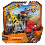 Rubble & Crew - Kran-Baufahrzeug mit Charger-Figur