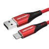 Vention laadimiskaabel USB 2.0 do Micro-B USB Vention COARG 1.5m (punane)