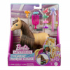 Mattel horse Barbie Pepper with brownowymi hair for styling