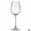 Bohemia Crystal veiniklaas Optic läbipaistev 400ml 6tk