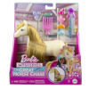 Mattel horse Barbie Tornado with jasnymi hair for styling