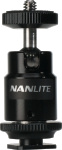 Nanlite kuulpea Mini Ball Head with 1/4" + Hotshoe