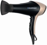 Blaupunkt föön HDA601GD Hair Dryer, must/kuldne