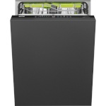 SMEG integreeritav nõudepesumasin ST353BQL Fully-Integrated Dishwasher, 60cm, must