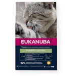 Eukanuba kuivtoit kassile Hairball Control Chicken, 10kg