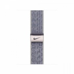 Apple kellarihm Watch 42mm hall/Blue Nike Sport Loop