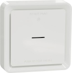 Schneider Electric tulekahjusignalisatsioon Wiser Smoke Alarm 230 V Wireless Fire Alarm, Battery Certified, valge