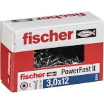 Fischer kruvide komplekt PowerFast II 3,0x12 SK PZ VG blvz 200