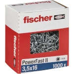 Fischer kruvide komplekt PowerFast II 3,5x16 SK TX VG blvz 1000