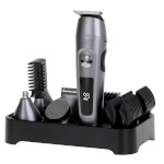 Adler juukselõikur AD 2944 Grooming 6in1 Set, roostevaba teras/must