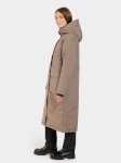 Didriksons parka Leya 3 Long helepruun - suurus 36