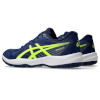 Asics võrkpallijalatsid Upcourt 6 tumesinine/neoonkollane - suurus 41.5