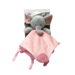 Tulilo Cuddly toy Milus roosa elephant 25x25 cm