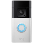 Ring uksekell B09WZBVWL9 Video Doorbell Plus IP, hõbedane/must