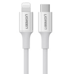 UGREEN kaabel Lightning to USB-C 3A US171, 2m (valge)