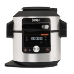 Ninja multikeetja OL650EU Foodi 12in1 SmartLid Multi Cooker, must/roostevaba teras