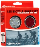 Get&Go Jalgrattatuled laetavad, LED