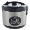 Solis riisikeetja 817 Rice Cooker Duo Programm, roostevaba teras/must