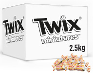 Twix šokolaadikommid Miniatures, 2,5kg