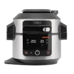 Ninja multikeetja OL550EU Foodi 11in1 SmartLid Multicooker, must/roostevaba teras