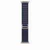 Apple kellarihm Watch Navy Alpine Loop 49 mm - M - Natural Titanium Finish