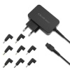 Qoltec laadija Universal laptop 30W 8plugs