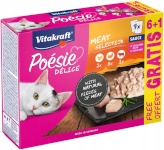 Vitakraft kassitoit Poésie Delice Meat Selection, 6 + 1x85g